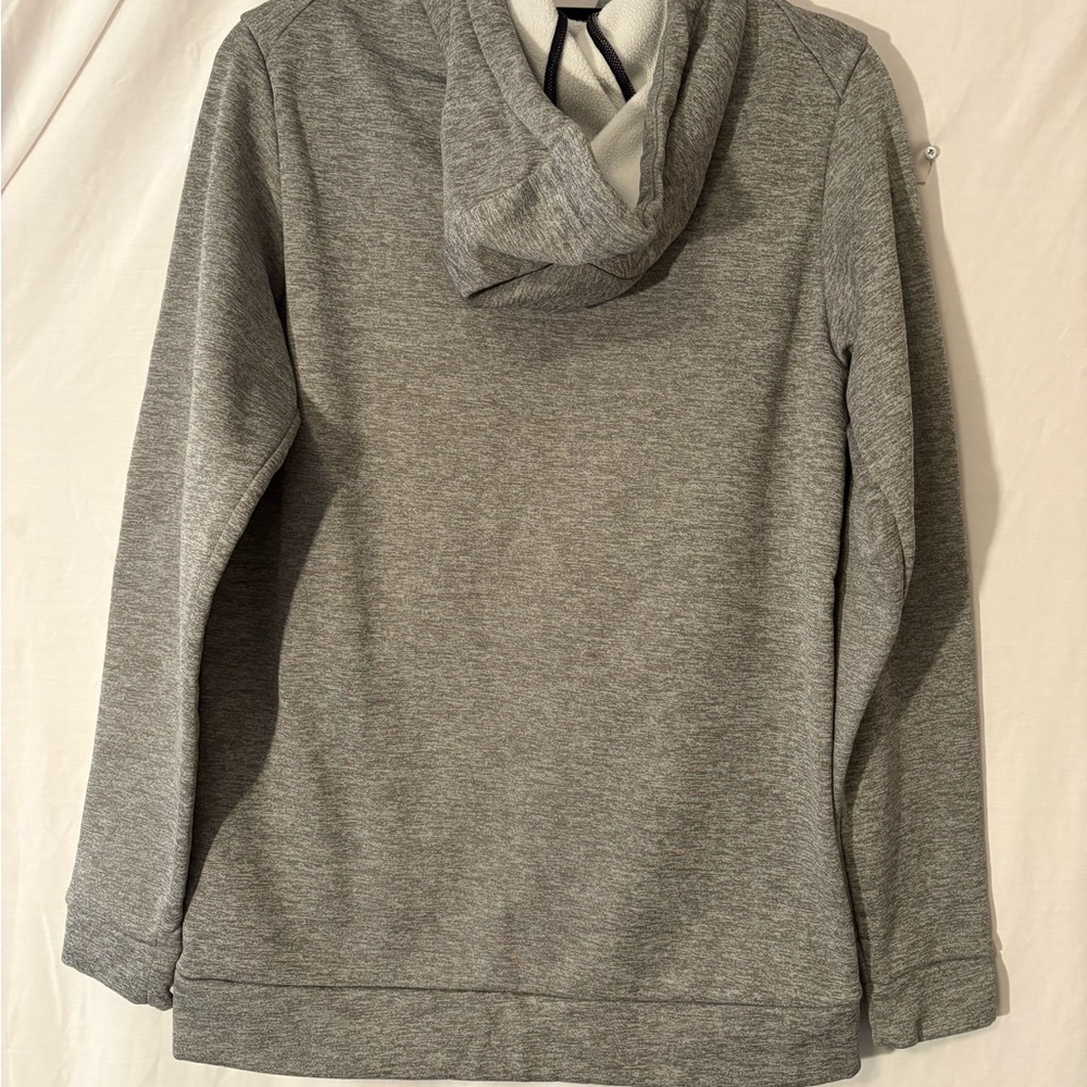Nike Women's Gray Hoodie with Logo - Picture 2 of 3